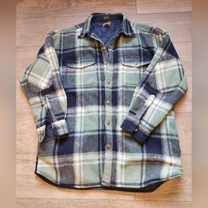 Windriver wool modified shacket